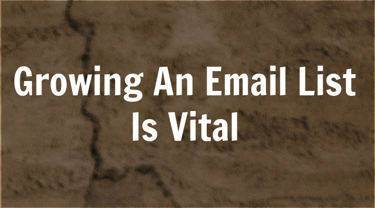 growing an email list